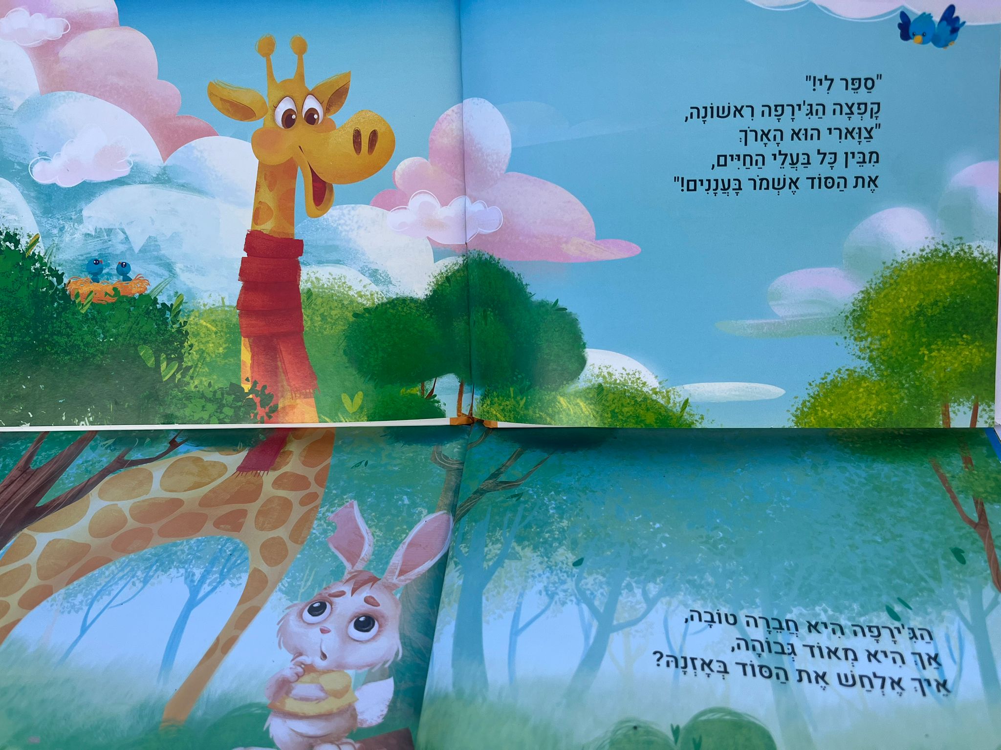 עמוד מתוך הספר - לשפן יש סוד